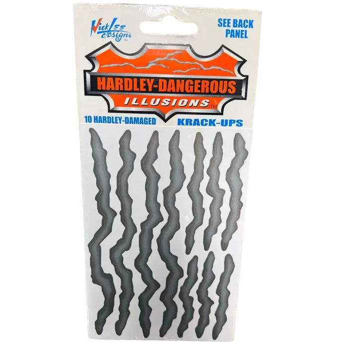 Hardly-Dangerous Scratch Illusion Stickers