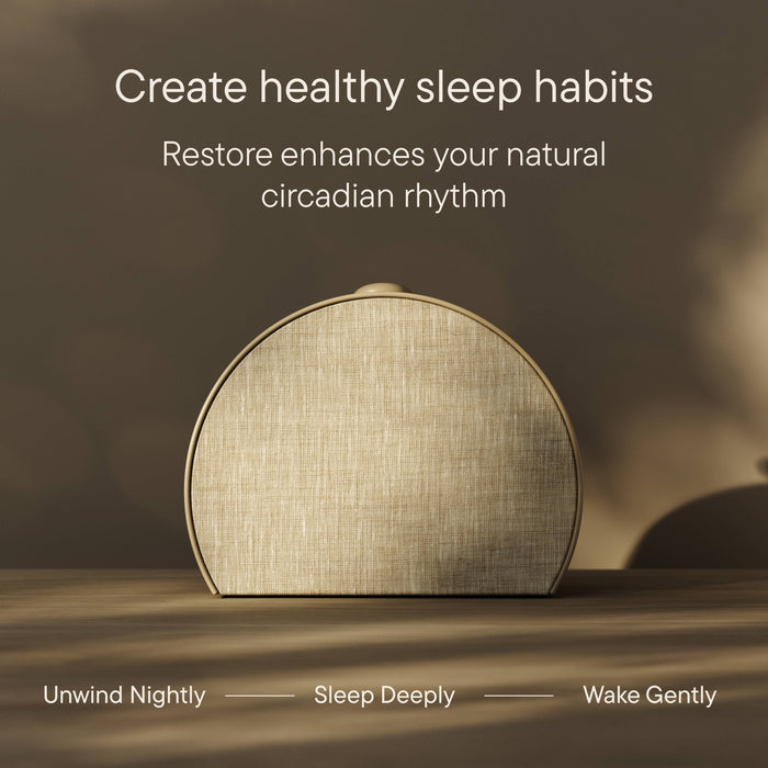 Hatch Restore 3 Sunrise Alarm Clock, Putty