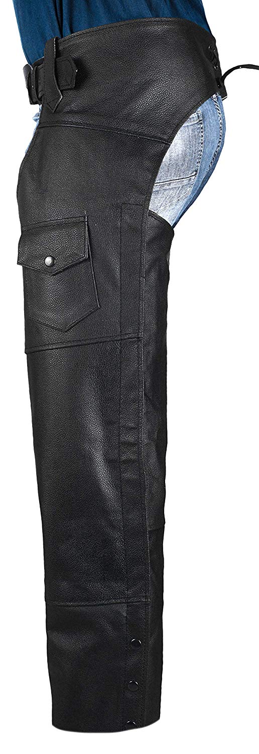HWK Leather Chaps Pants