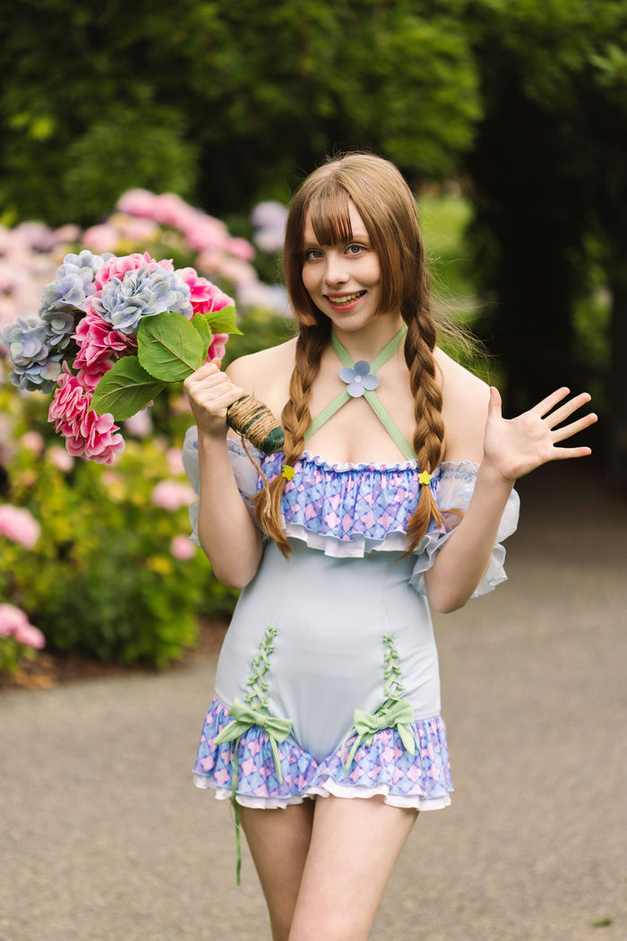 Hydrangea One-Piece Swimsuit (Limited Pre-Order)