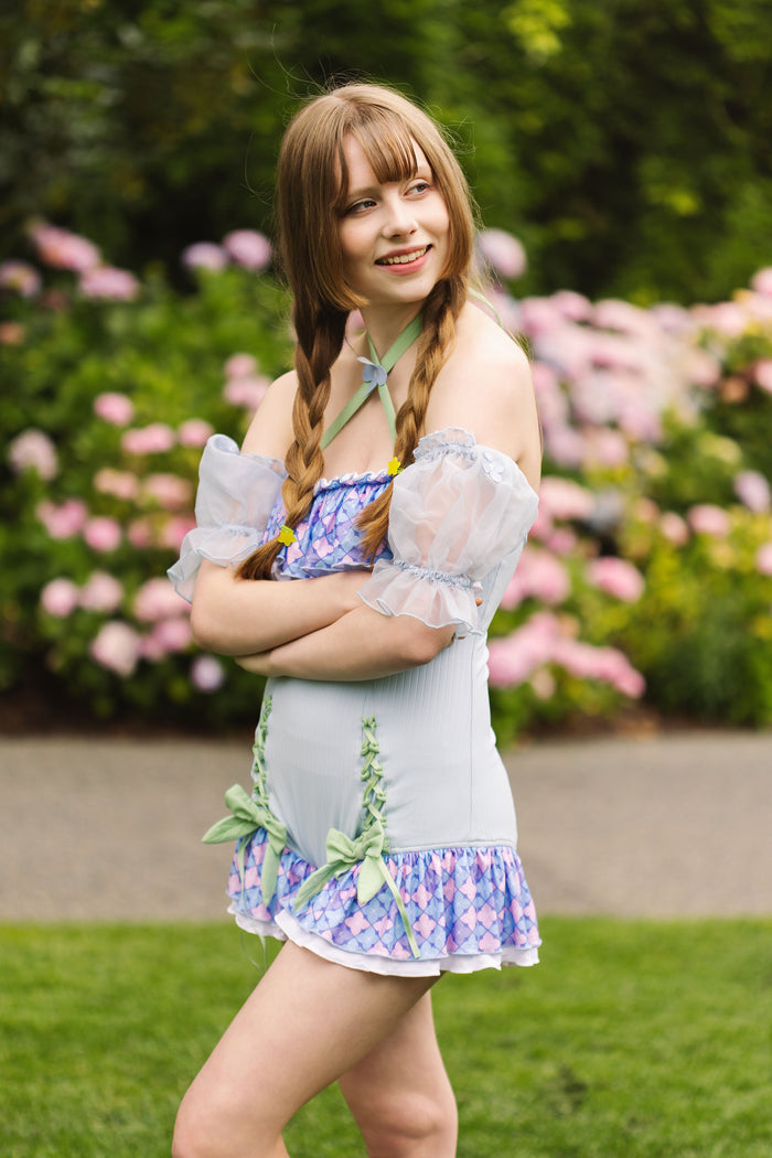 Hydrangea One-Piece Swimsuit (Limited Pre-Order)