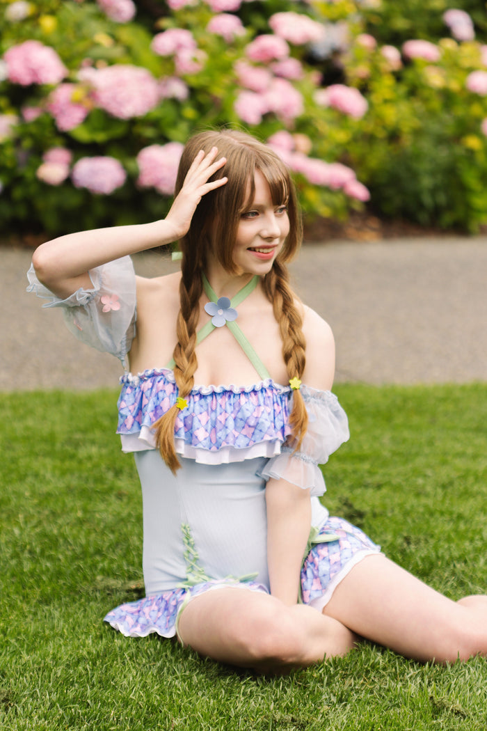 Hydrangea One-Piece Swimsuit (Limited Pre-Order)