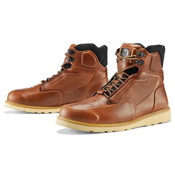 Icon Brigand Boots Brown: Stylish and never one to shy away from an unpleasant encounter, the Brigandª boot comes ready for a