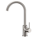 Ikon Hali Brushed Nickel Kitchen Mixer - Acqua Bathrooms