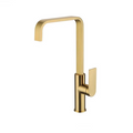 Ikon Ruki Brushed Gold Kitchen Mixer - Acqua Bathrooms