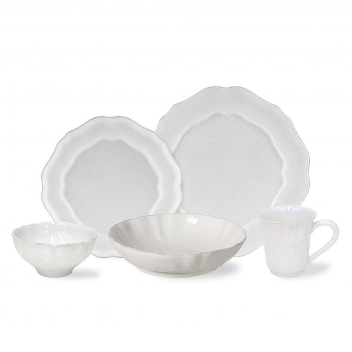 Impressions White Dinnerware by Casafina Costa Nova