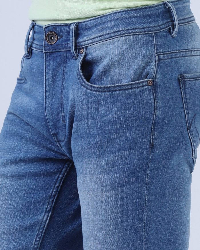 Indigo Superflex Straight Comfort Jeans - Hayden