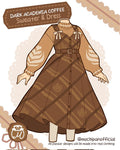 (Interest Check) Coffee Academia Sweater & Dress (In Development)