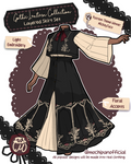 (Interest Check) Gothic Lantern Layered Skirt Set