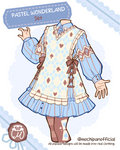 (Interest Check) Pastel Wonderland Dress Set