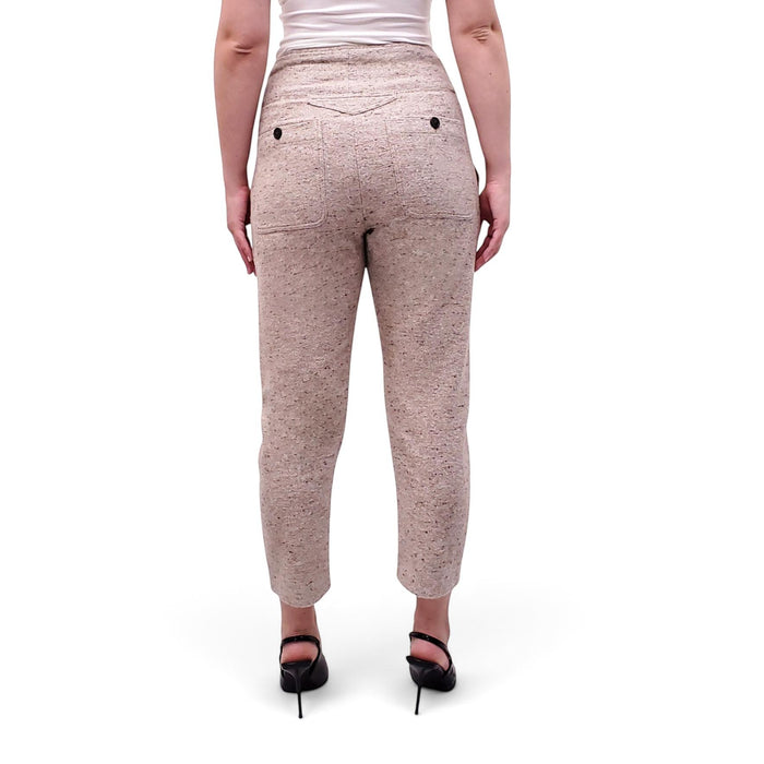 ISABEL MARANT ÉTOILE TAUPE COTTON BLEND SUIT - SIZE 34
