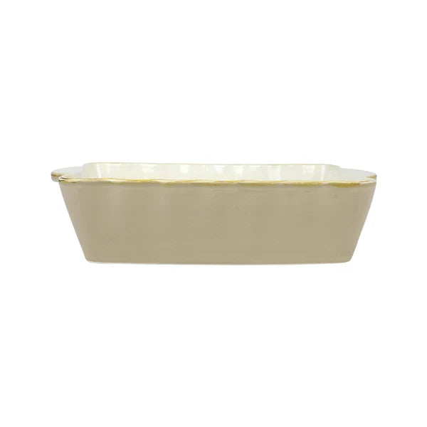 Italian Bakers Cappuccino Medium Rectangular Baker