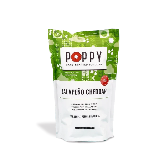 Jalapeno Cheddar Poppy Popcorn