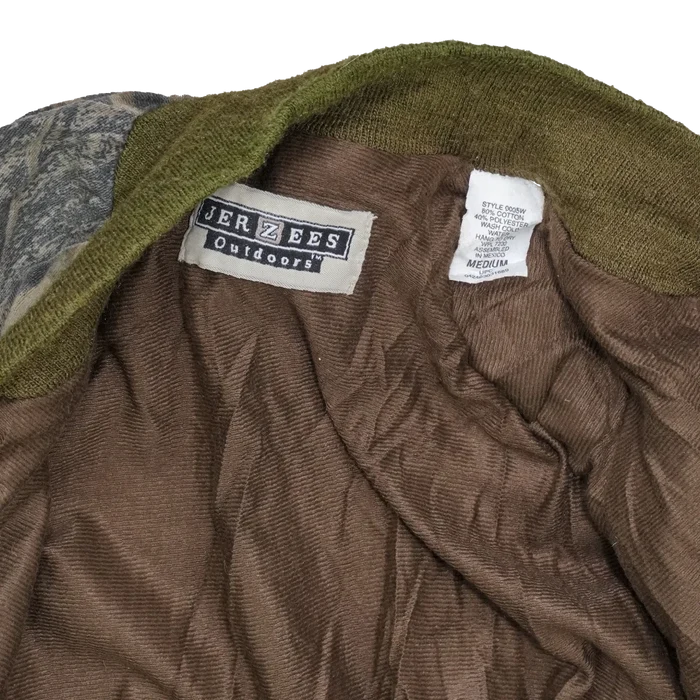 Jerzees Outdoors Mossy Oak Bomber Jacket - Medium - Army & Outdoors - Flight Jackets