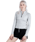 JETTY WOMENS MONTCLAIR UV QUARTER ZIP SWEATER 25