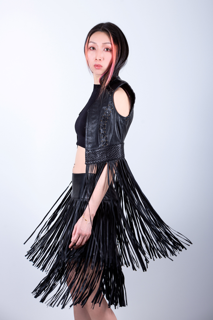 Jill Fringe Skirt