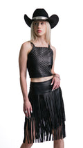 Jill Fringe Skirt