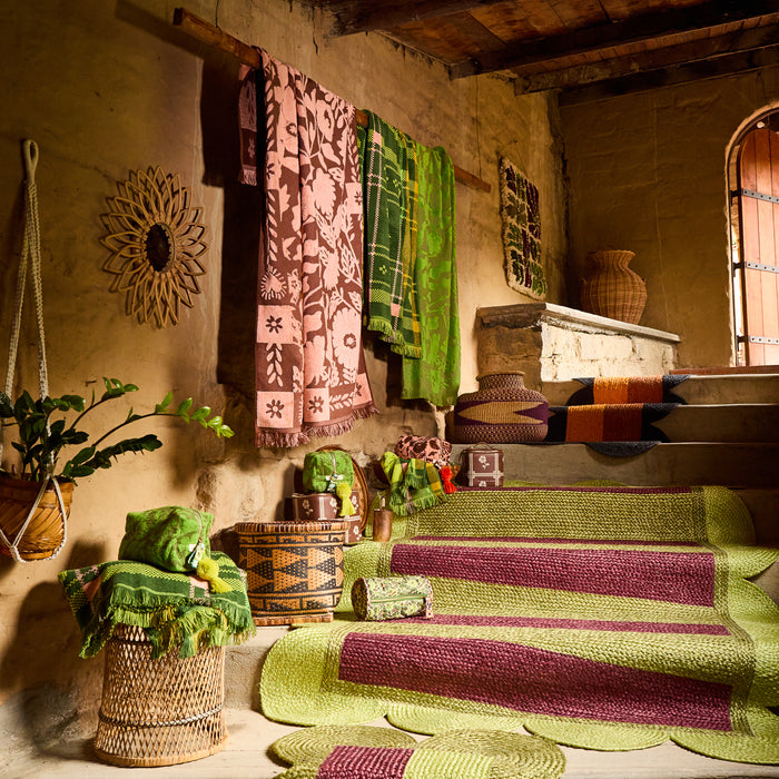 Josephine Hand Towel - Hunter Green