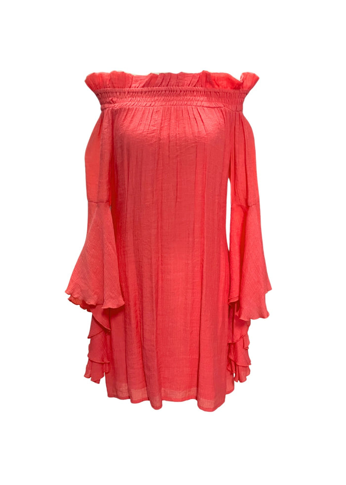 Juliet Coral Dress