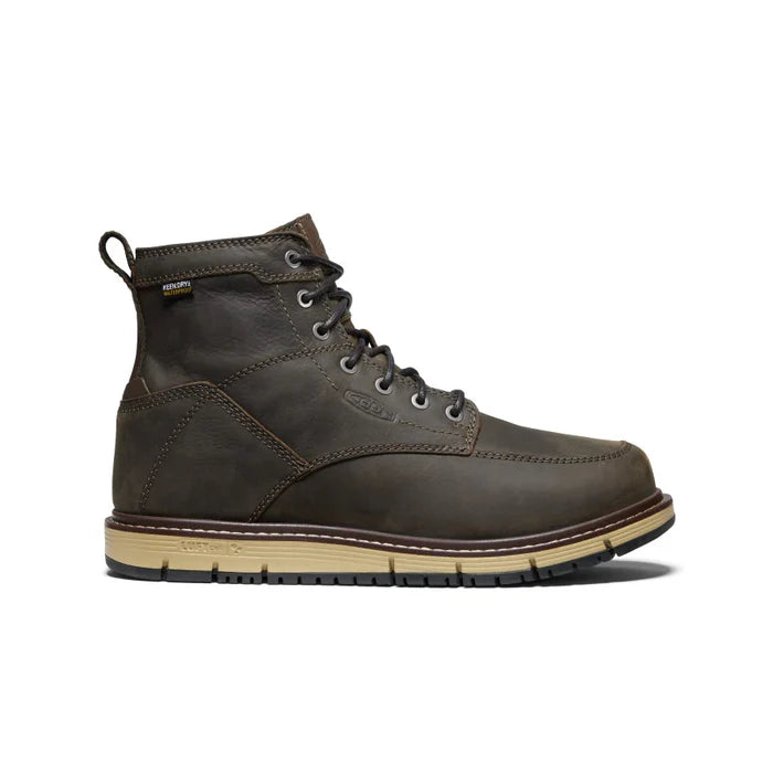 Keen Men's San Jose 6" Waterproof Boot (Soft Toe) #1023203