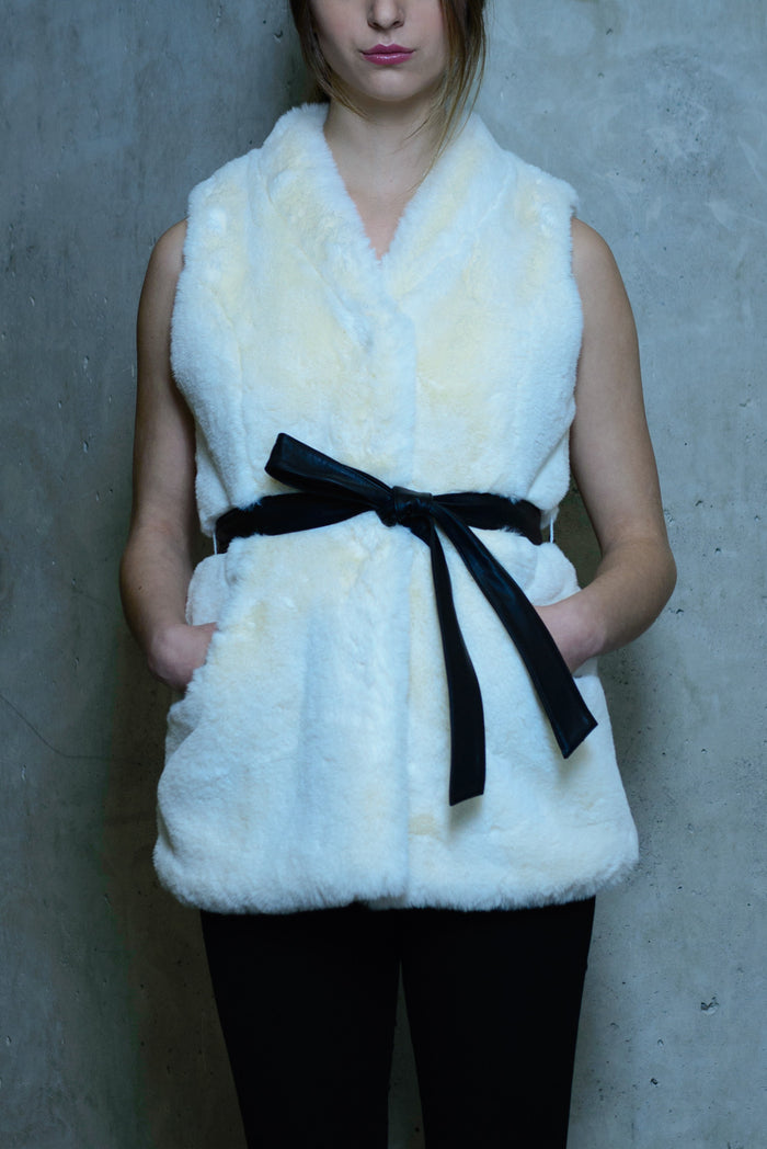 Kia faux Fur Vest