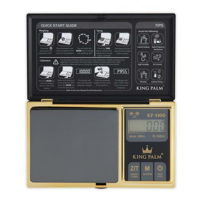 King Palm Goldie Scale 100g x .01g