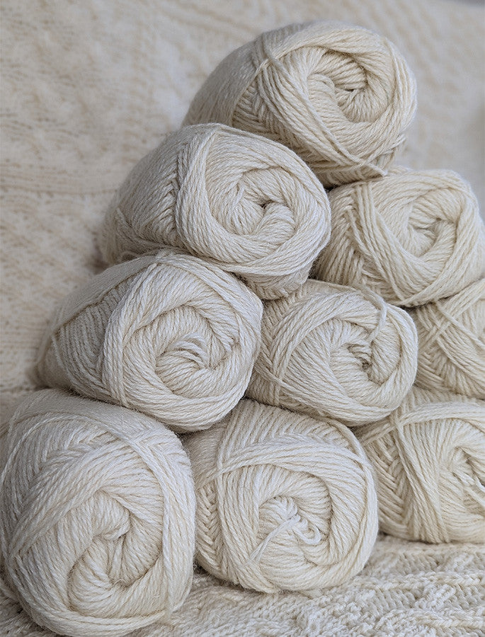 Knitting Wool - White