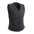 Ladies Tiff Twill Vest: Eagle Leather Women's Tiff Twill Vest
