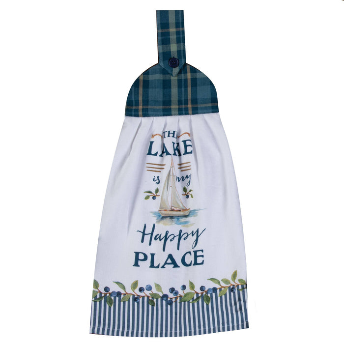 Lakeside Retreat Button Loop Terry Towel-Lange General Store