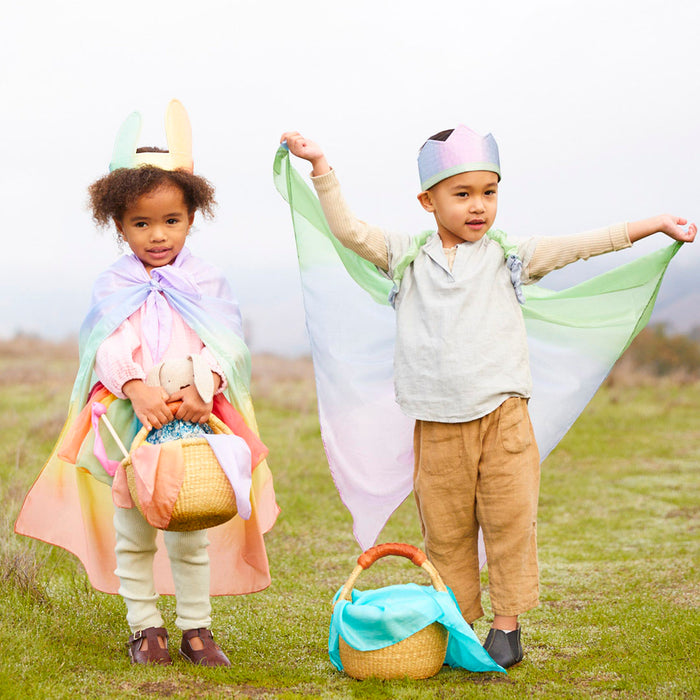 Large Enchanted Play Silk - Soft Rainbow