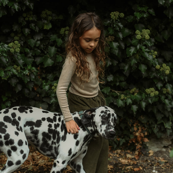 Lark Baby & Kids Top - Merino Wool & Silk - Sandstorm