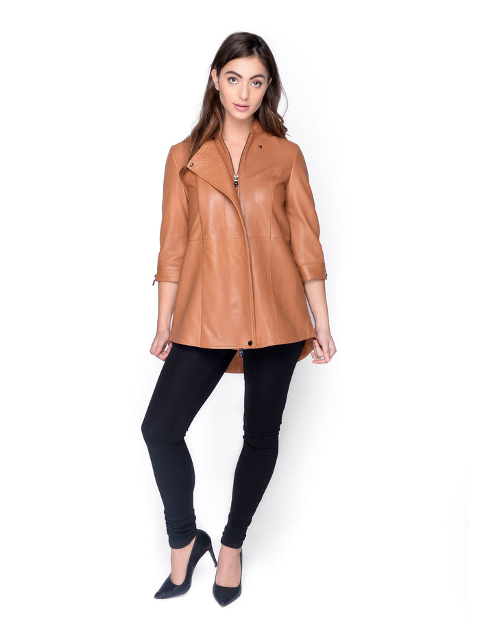 Leah Leather Jacket