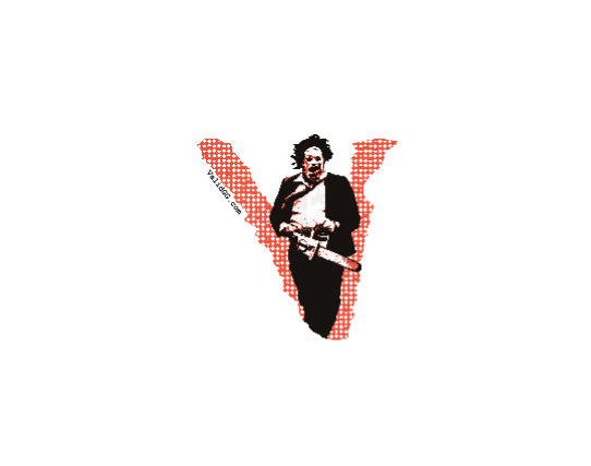 Leather Face V Sticker #9