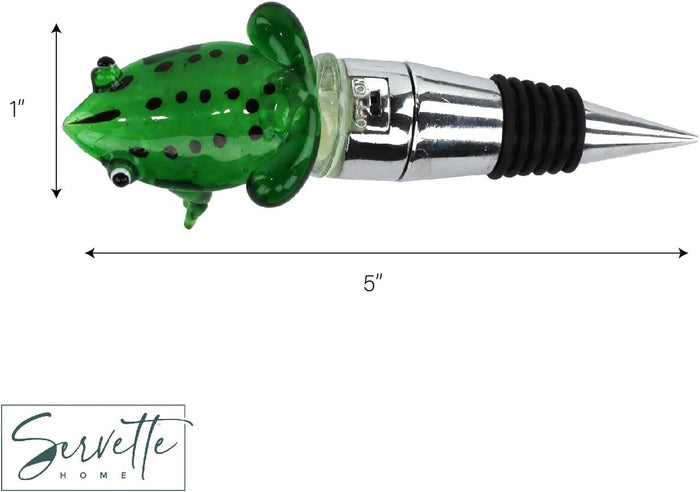 LED Frog Glass Wine Stopper
