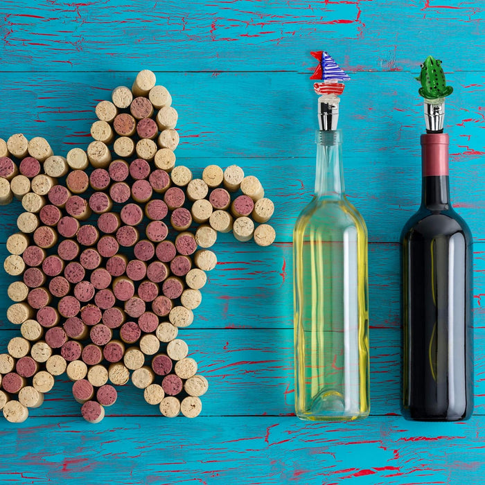 LED Frog Glass Wine Stopper