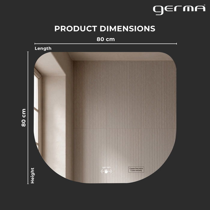 Led Mirror - Wave Sensor (80x85cm) - TR LED 022