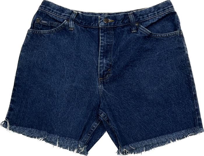 Lee Dark Denim Shorts