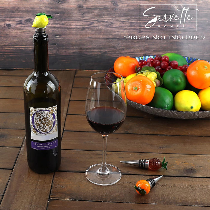 Lemon Glass Wine Stopper