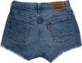 Levi's Denim Ripped High Waist Shorts