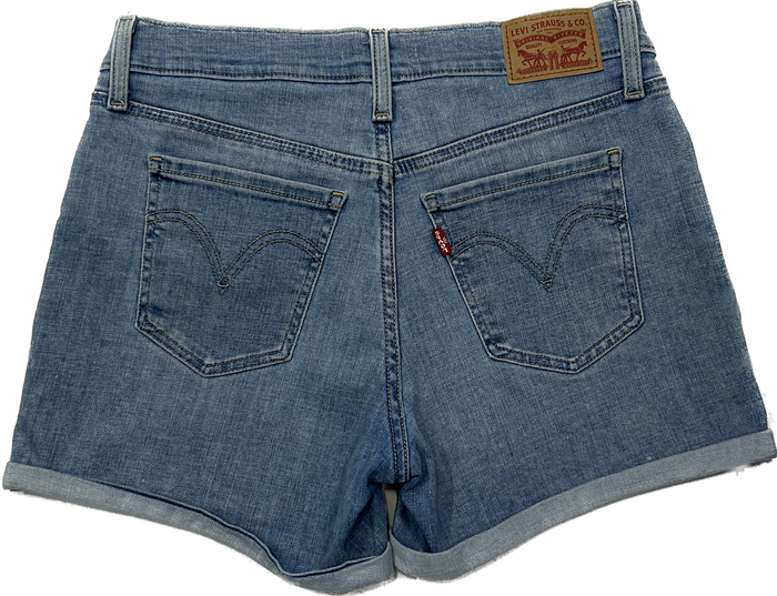 Levi's Light Denim Mid Length Shorts