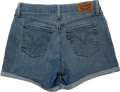 Levi's Light Denim Mid Length Shorts