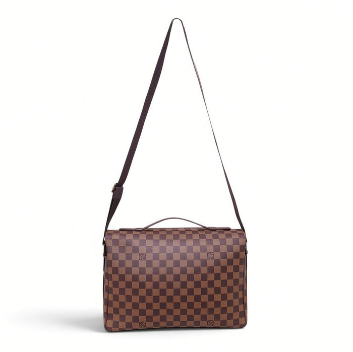 LOUIS VUITTON DAMIER EBENE BROADWAY MESSENGER BAG