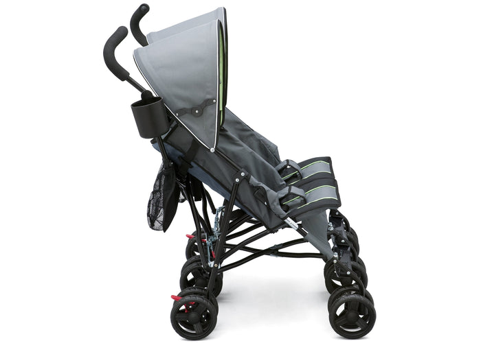 Delta Children Lime & Grey (013) LX Side by Side Stroller b1b