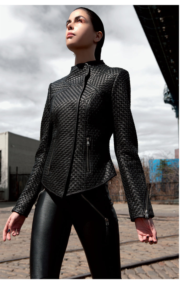 Madison Basket Weave Jacket