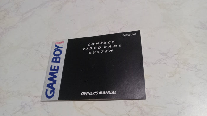 MANUAL ONLY Gameboy Original Console System BOOK ONLY