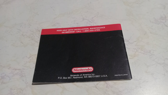 MANUAL ONLY Gameboy Original Console System BOOK ONLY