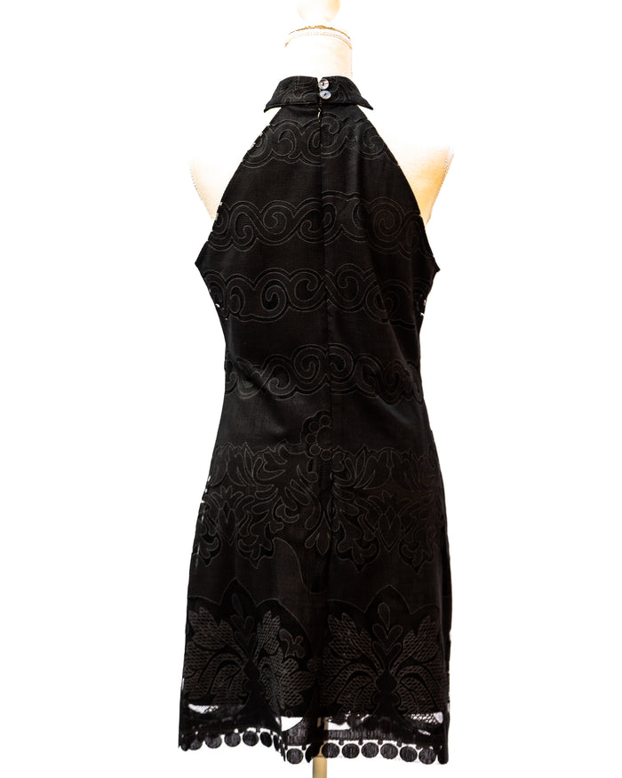 Marina Black Lace Dress