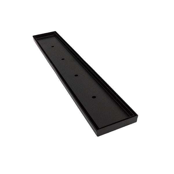 Matte Black 1500mm Tile Insert Floor Waste - Acqua Bathrooms