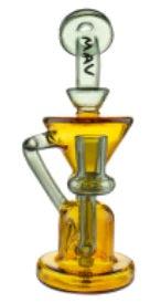 MAV Glass 7.5" Mini Humboldt Recycler Dab Rig - 6 Colors