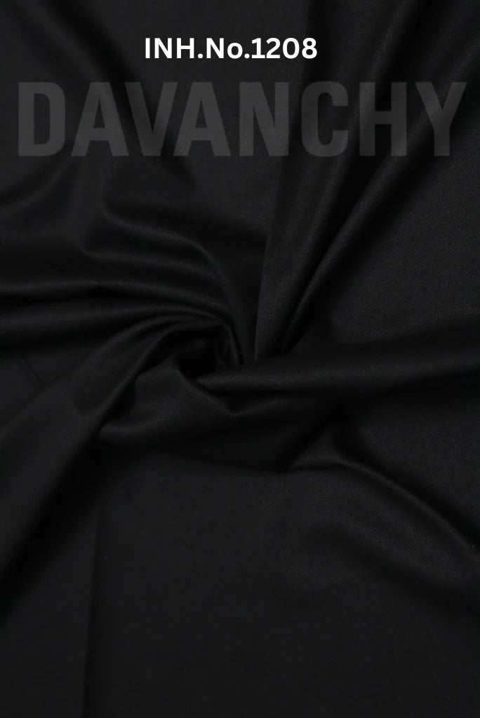 BlackWoolKingFabricINH.No.1208